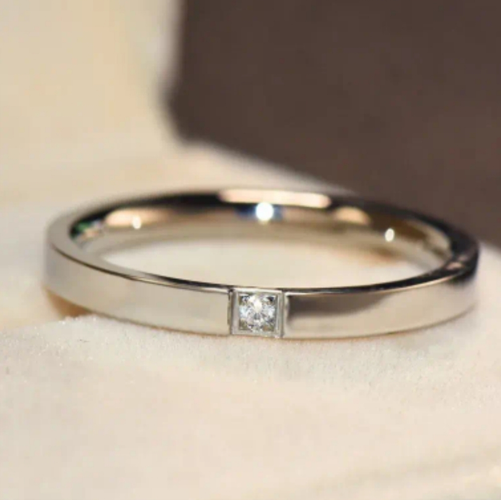 NWOT SZ 7, SILVER PLATED RING - Picture 4 of 4